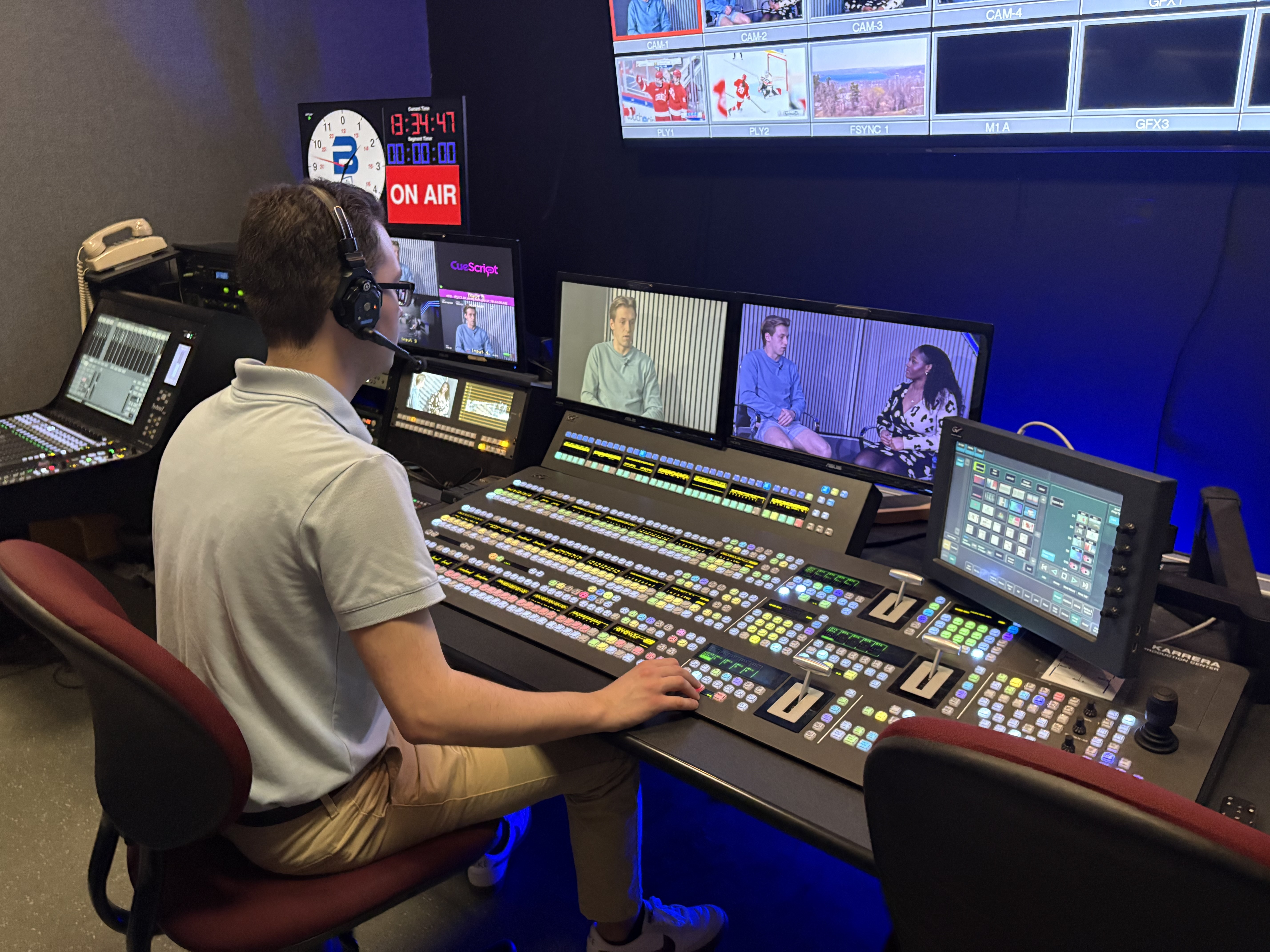 Technical Directing a segment for ICTV Reports